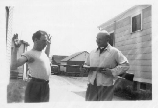 between Wichinsky's Bakery and Sullivan Dairy - 1950's